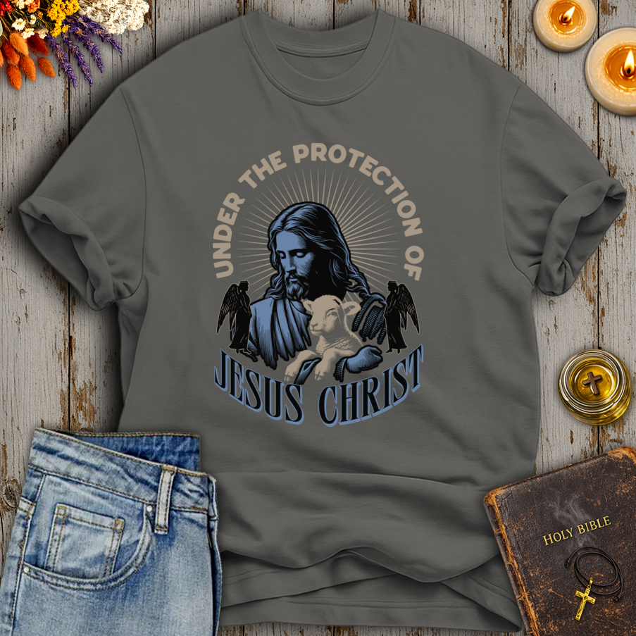 Under The Protection Of Jesus Christ T-Shirt