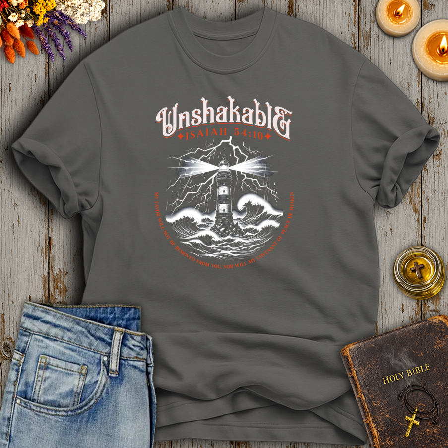 Unshakable Isaiah 54:10 T-Shirt