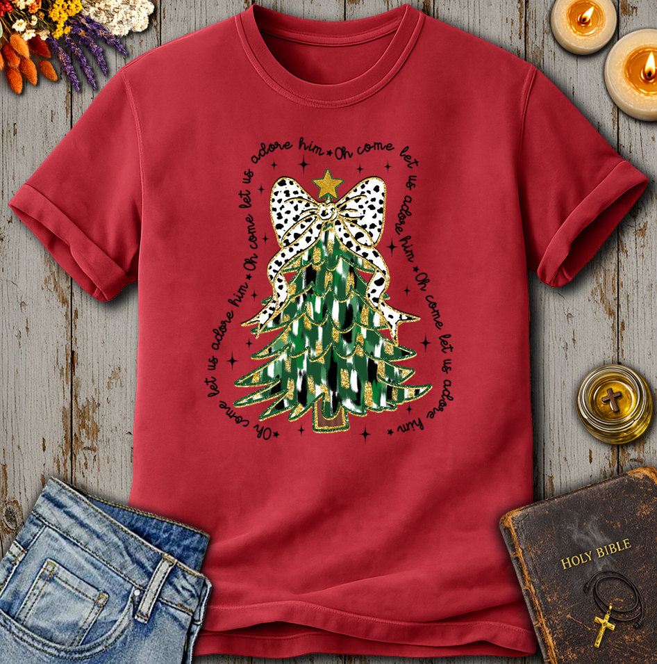 Oh Come Let Us Adore Him T-Shirt