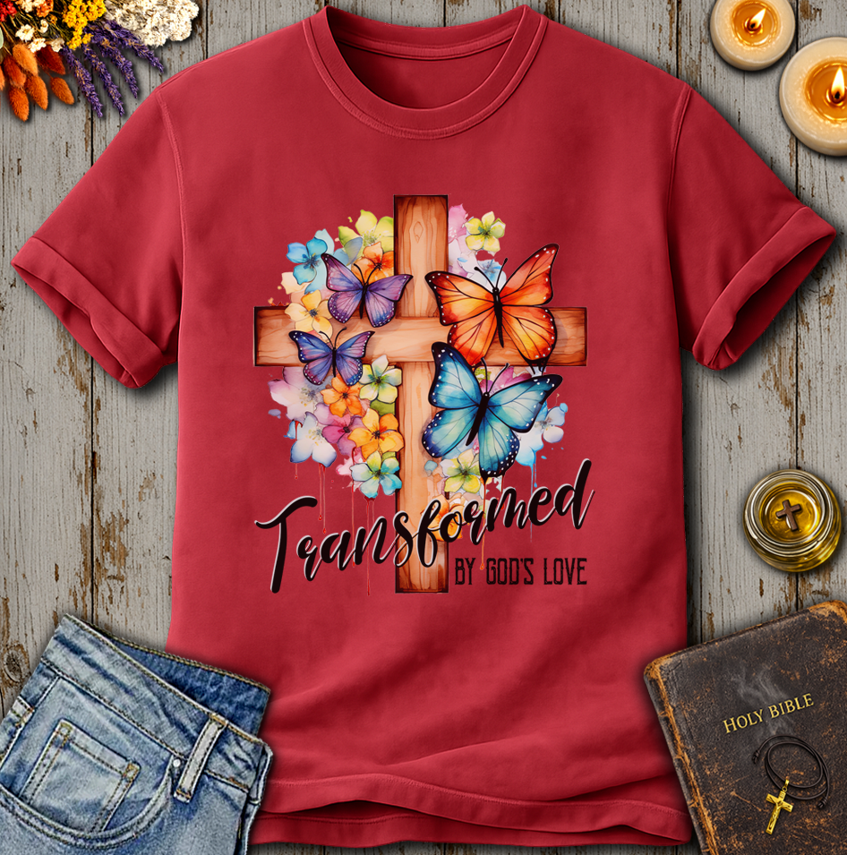 Transformed By Gods Love T-Shirt