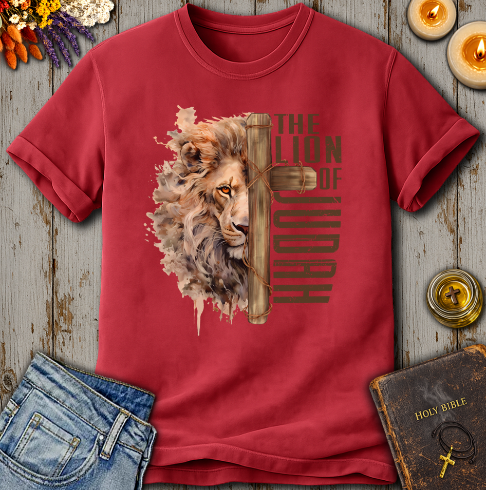 Lion Of Judah Cross T-Shirt