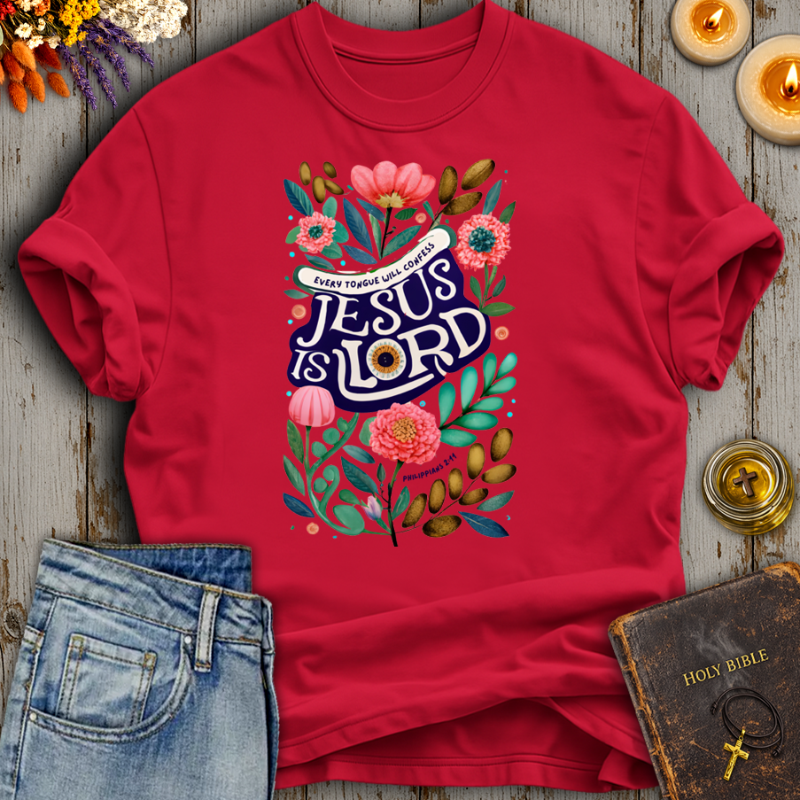 Every Tongue Will Confess Philippians 2:11 T-Shirt