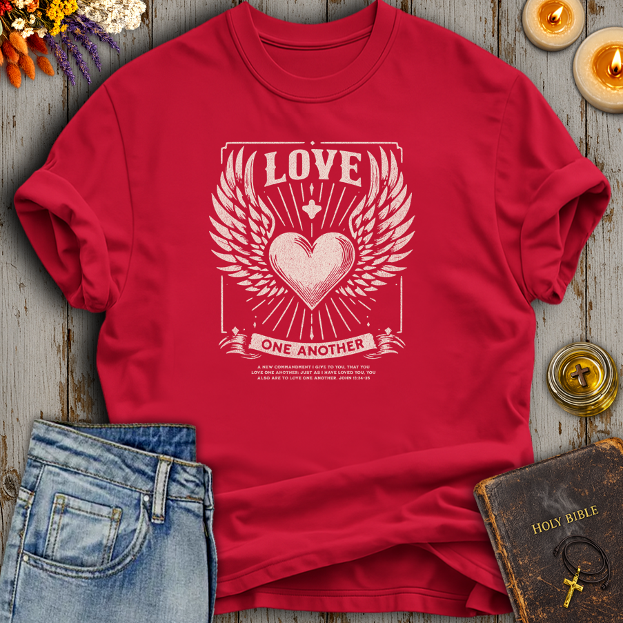 Love One Another John 13:34-35 T-Shirt
