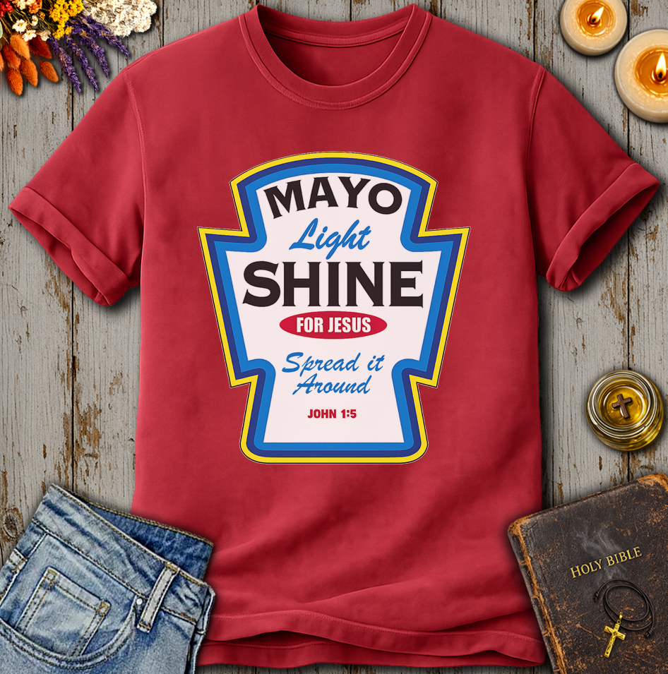Mayo Light Shine For Jesus T-Shirt