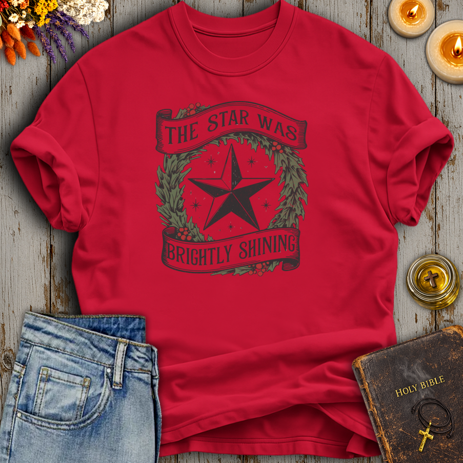 The Star Was Brightly Shining T-Shirt