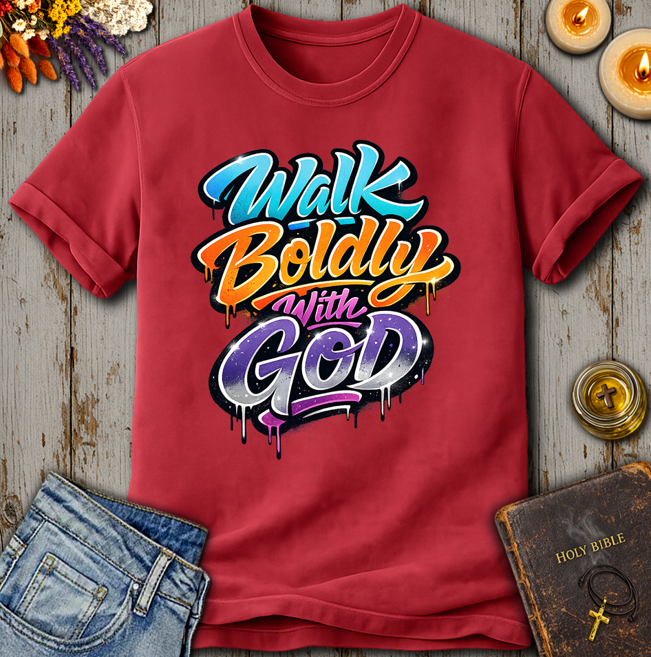 Walk Boldly With God T-Shirt
