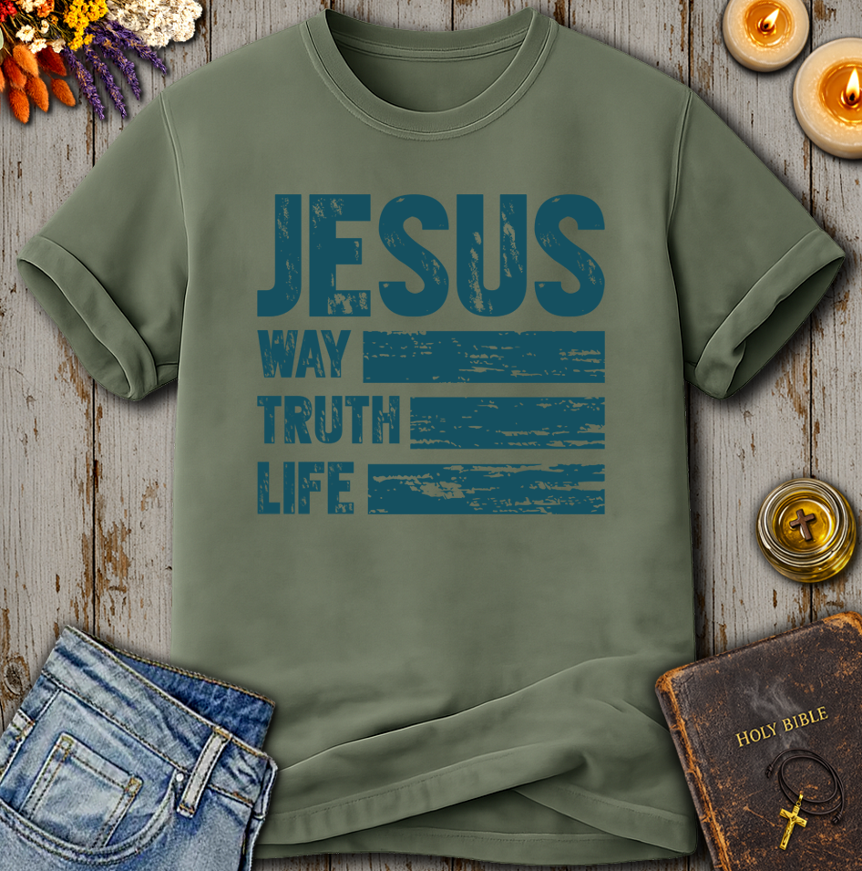 Jesus Way Truth Life T-Shirt