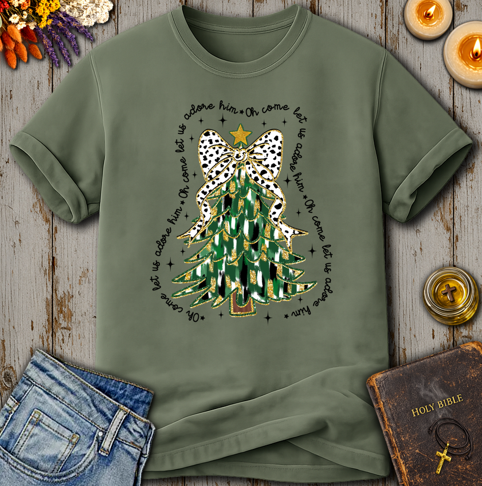 Oh Come Let Us Adore Him T-Shirt