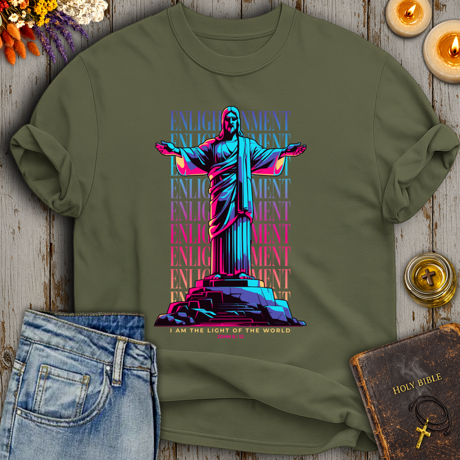 I Am The Light Of The World John 8:12 T-Shirt