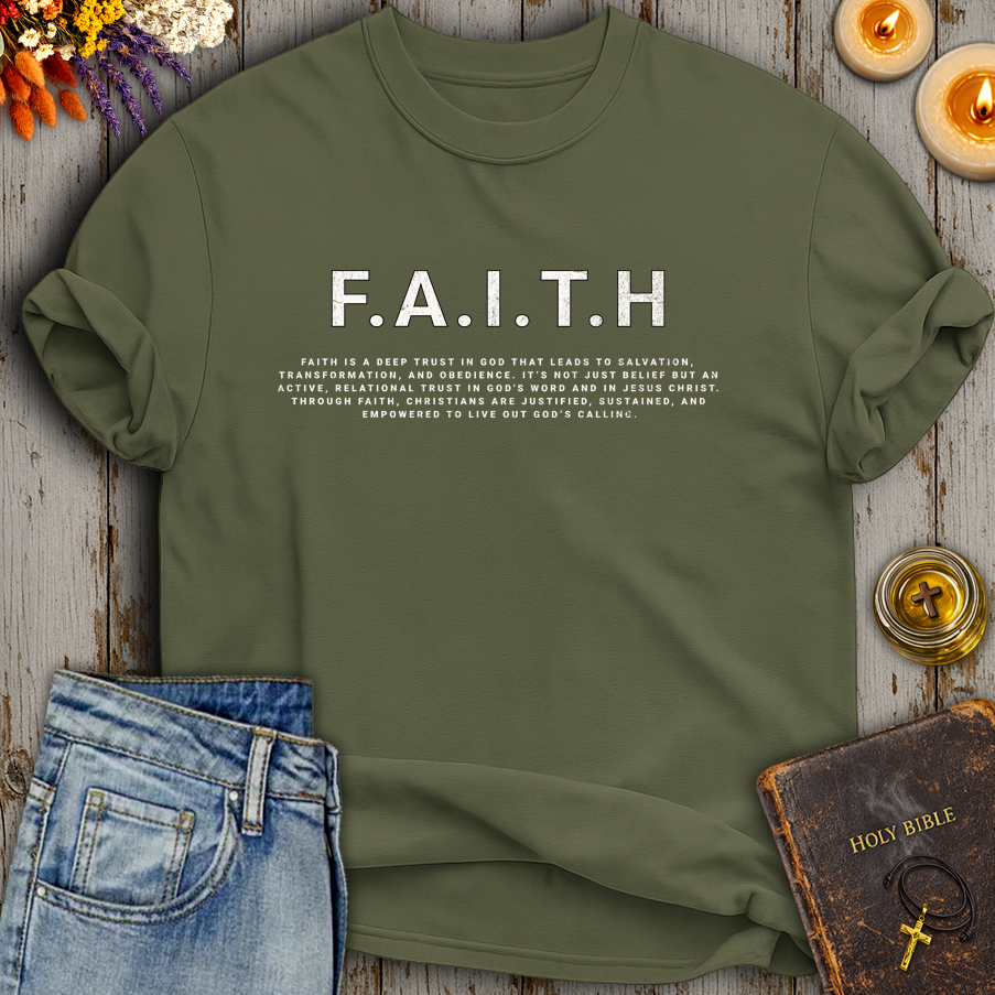 Faith Deep Trust In God T-Shirt