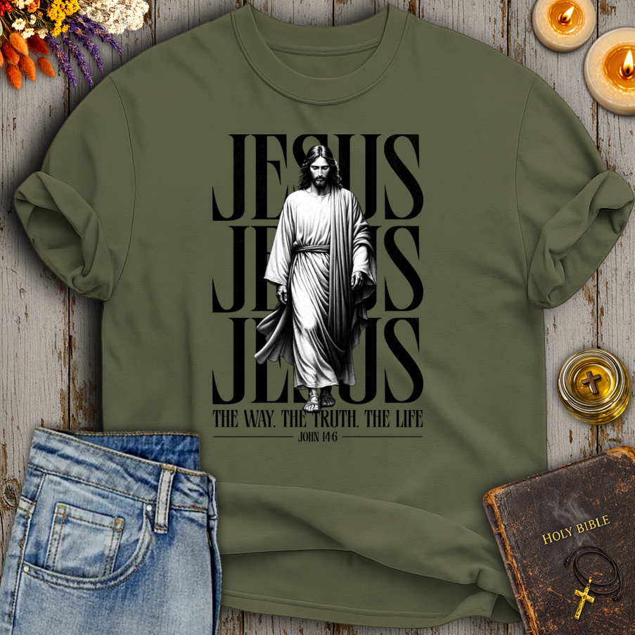 Jesus The Way The Truth The Life John 14:6 T-Shirt