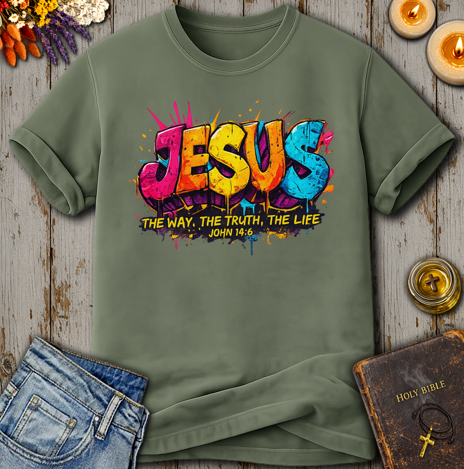 Jesus The Way The Truth The Life John 14:6 T-Shirt