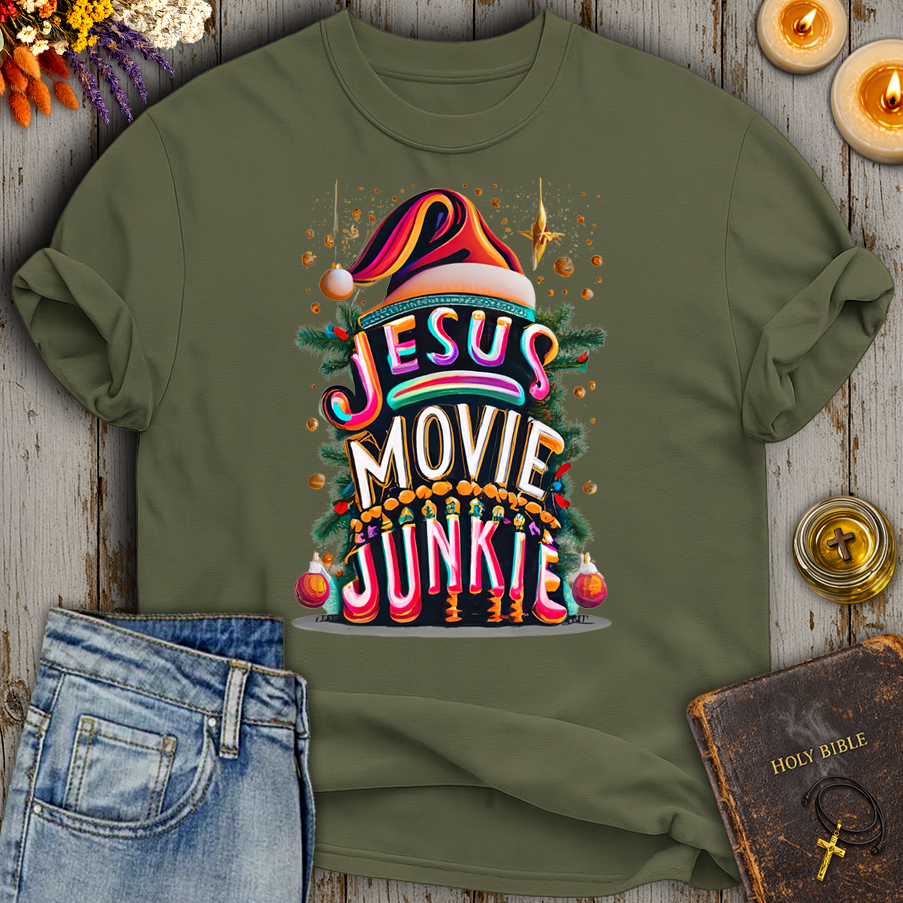 Jesus Movie Junkie T-Shirt