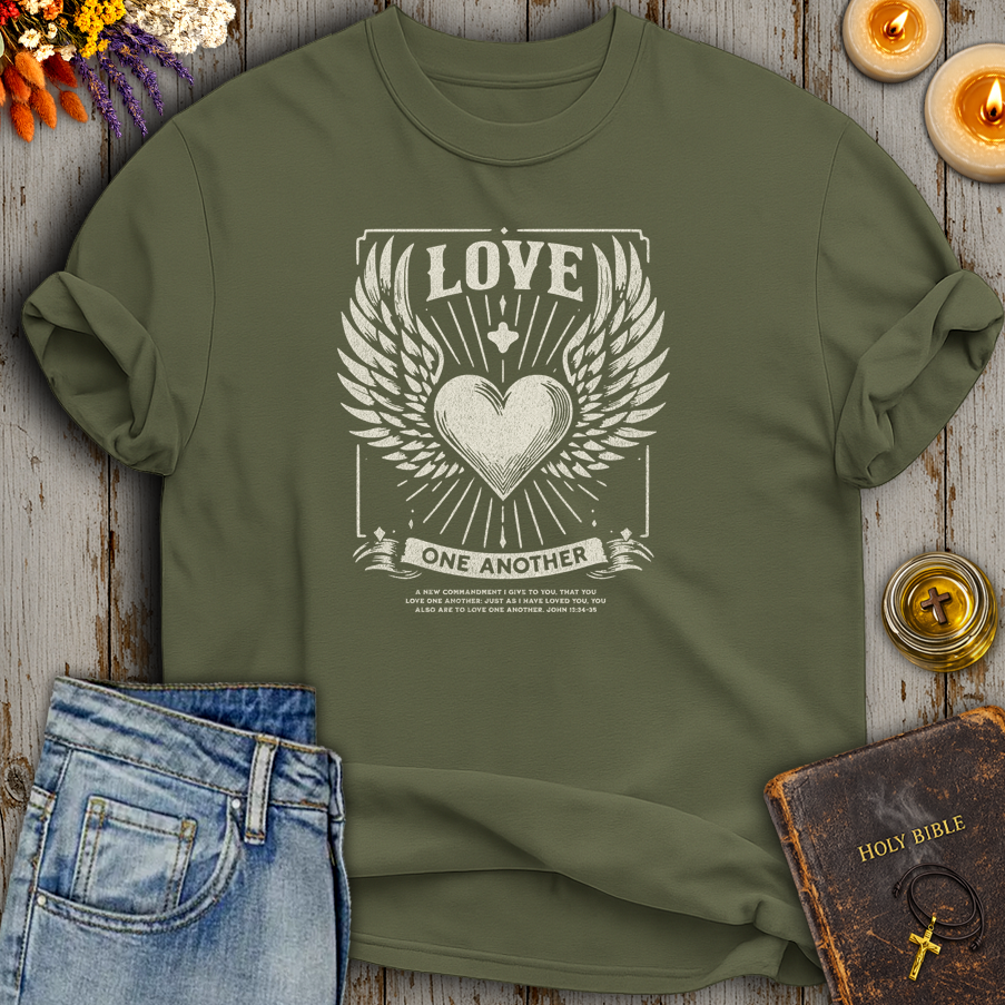 Love One Another John 13:34-35 T-Shirt