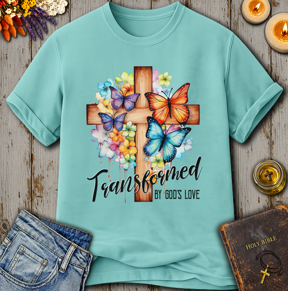Transformed By Gods Love T-Shirt