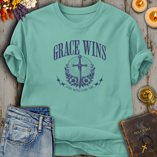 Grace Wins Every Battle T-Shirt