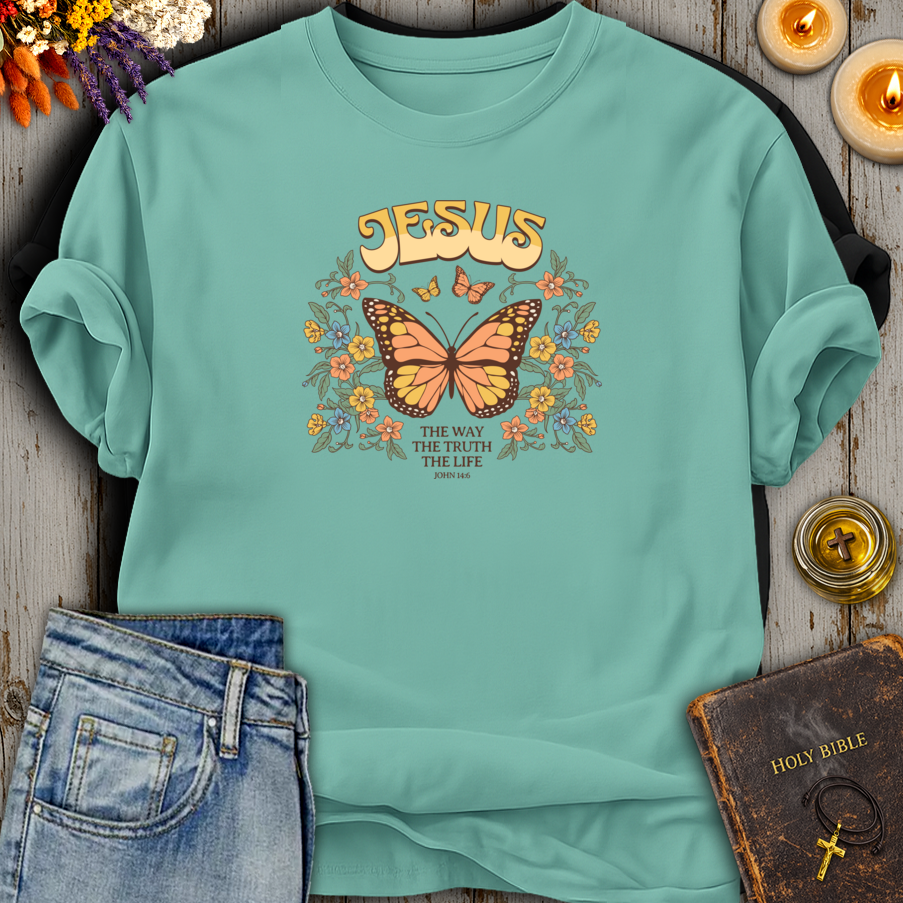 Jesus The Way Truth Life John 14:6 T-Shirt
