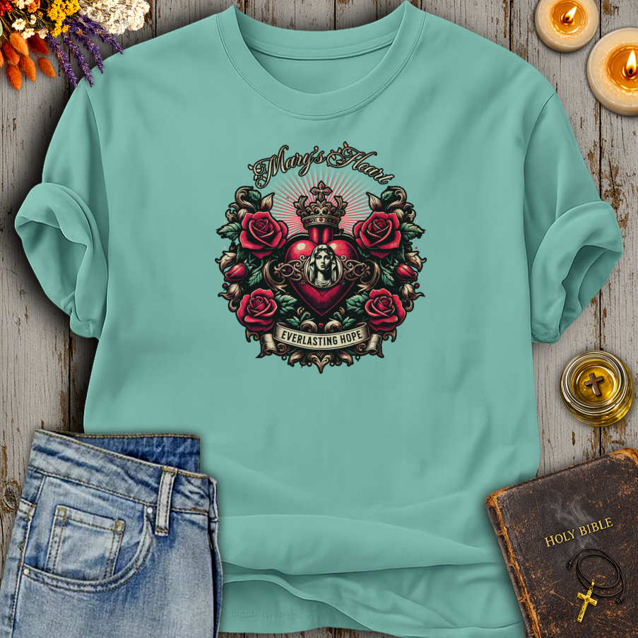 Mary's Heart Everlasting Hope T-Shirt