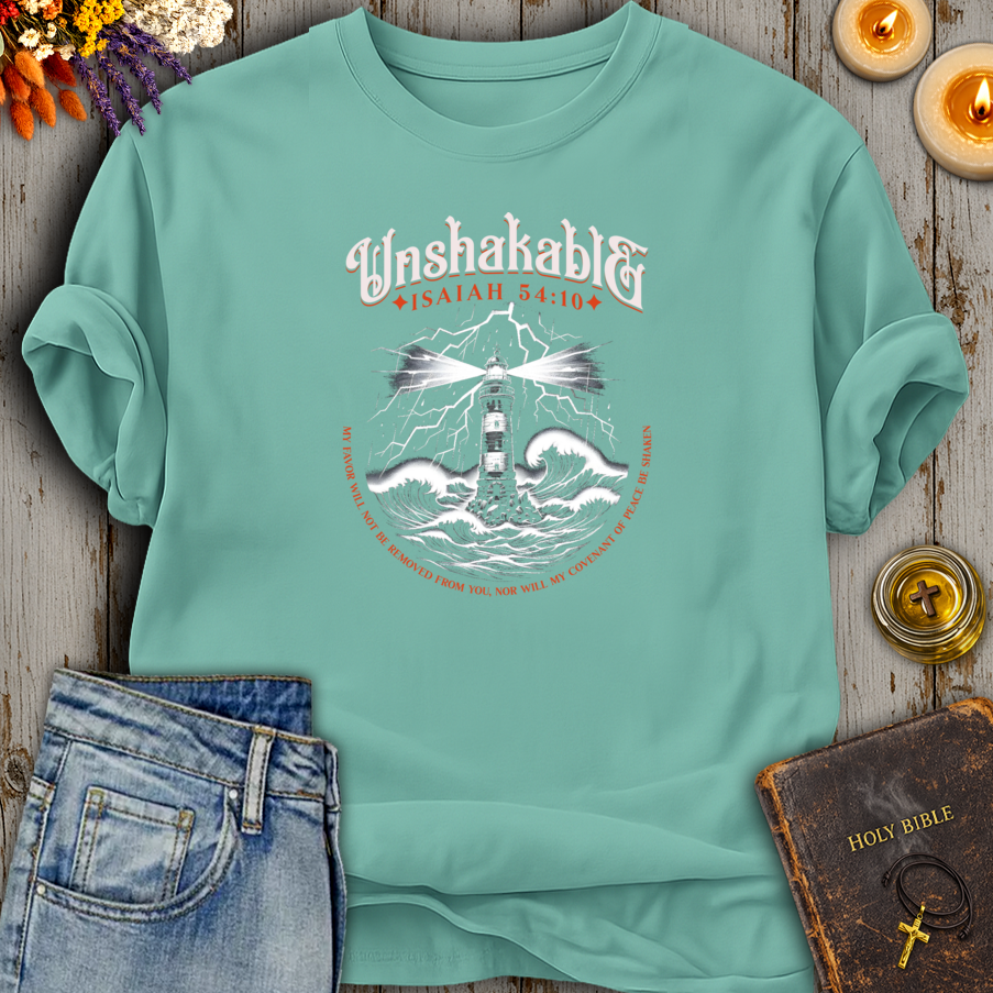 Unshakable Isaiah 54:10 T-Shirt