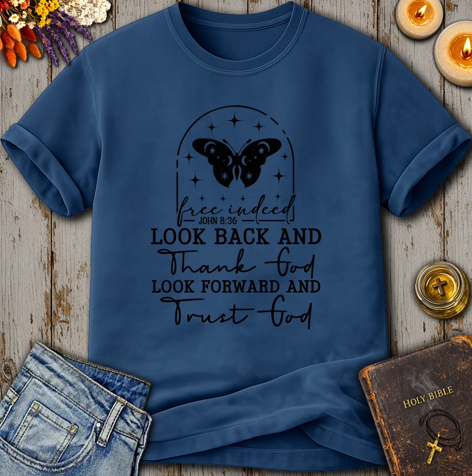 Free Indeed John 8:36 T-Shirt