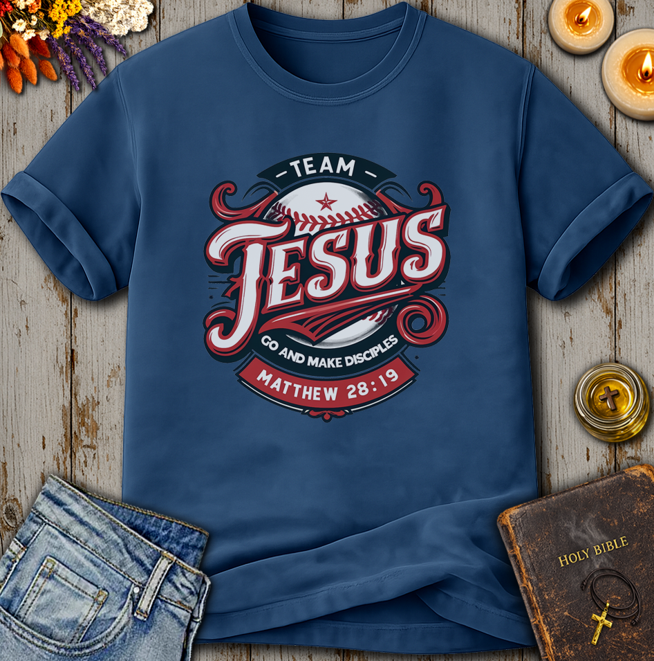Team Jesus Matthew 28:19 T-Shirt