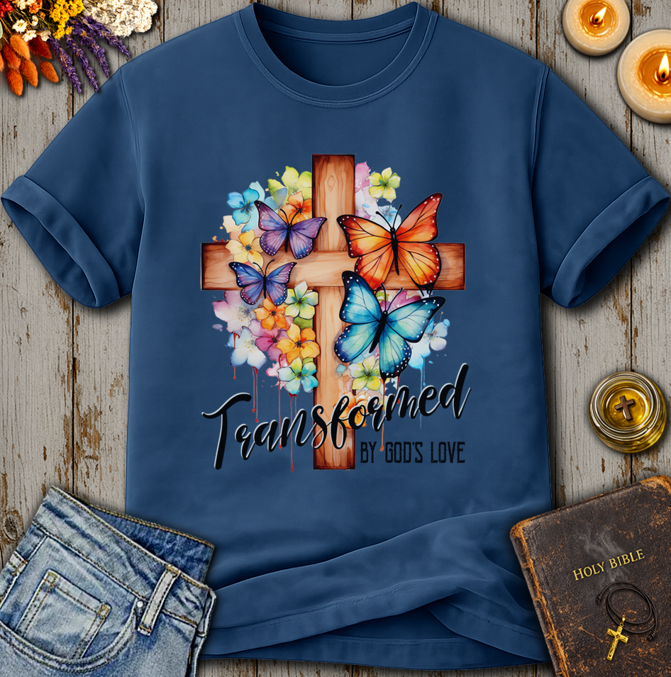 Transformed By Gods Love T-Shirt