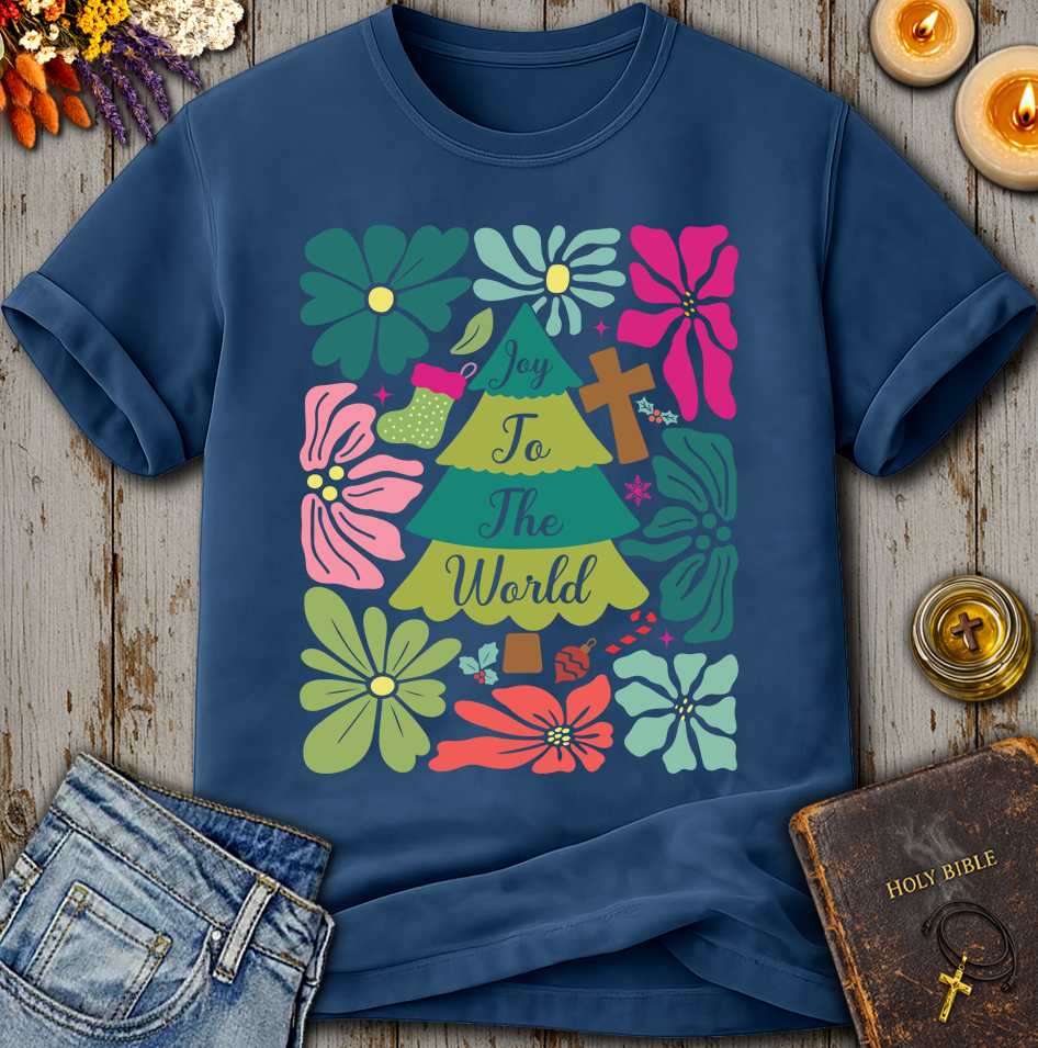Joy To The World Christmas T-Shirt