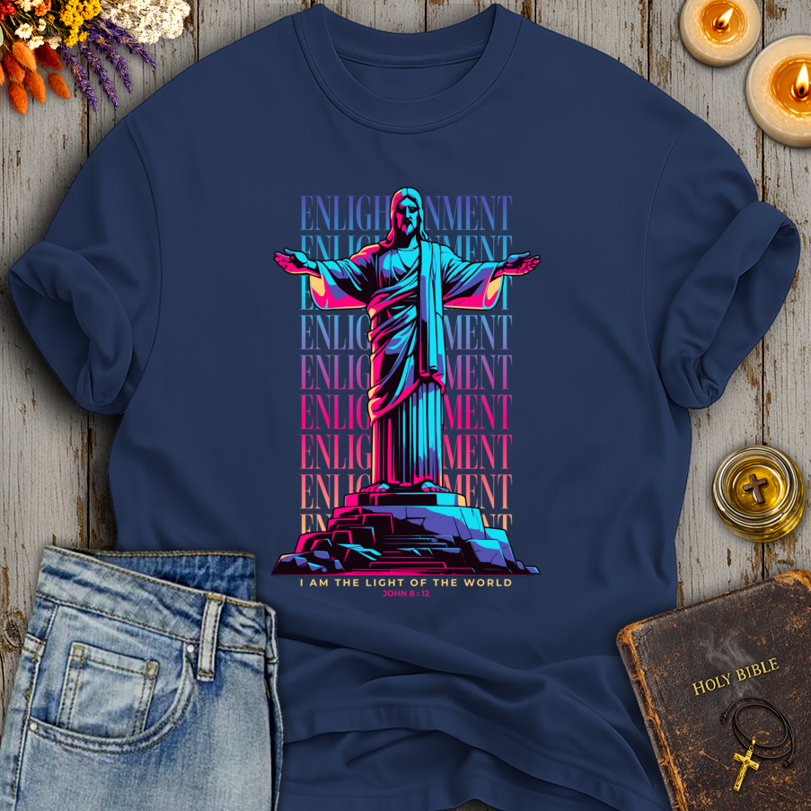 I Am The Light Of The World John 8:12 T-Shirt