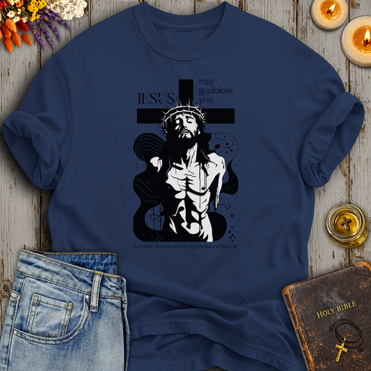 Jesus May God Bless You T-Shirt