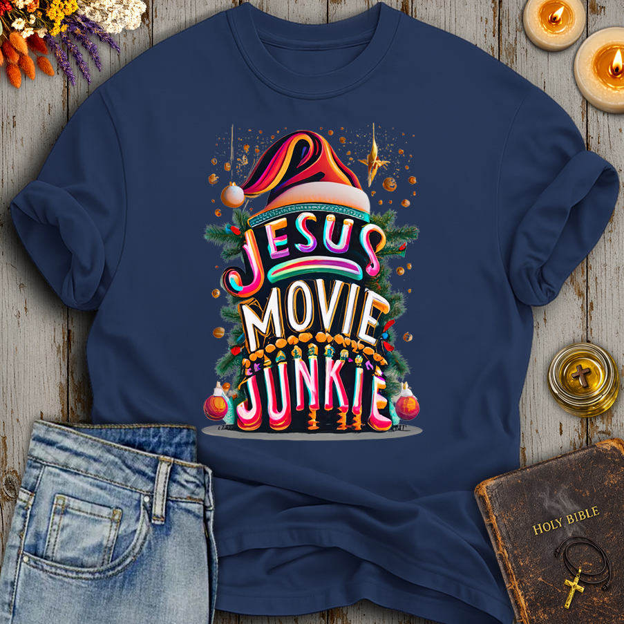 Jesus Movie Junkie T-Shirt