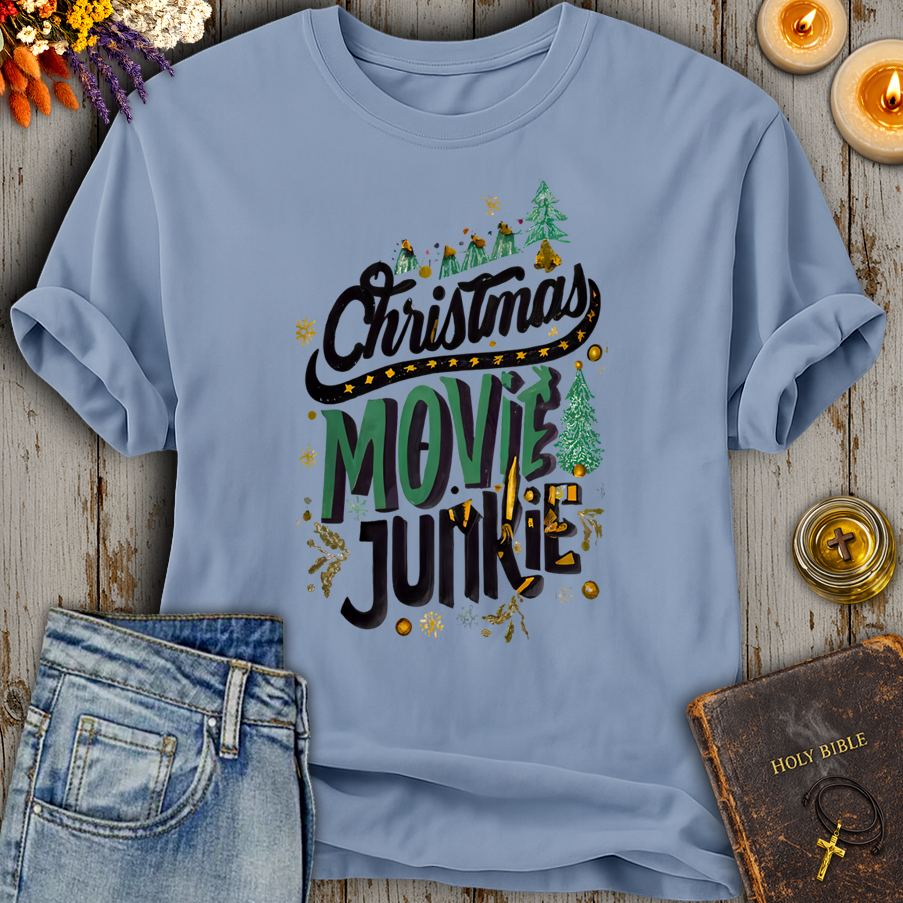Christmas Movie Junkie T-Shirt