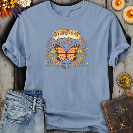 Jesus The Way Truth Life John 14:6 T-Shirt