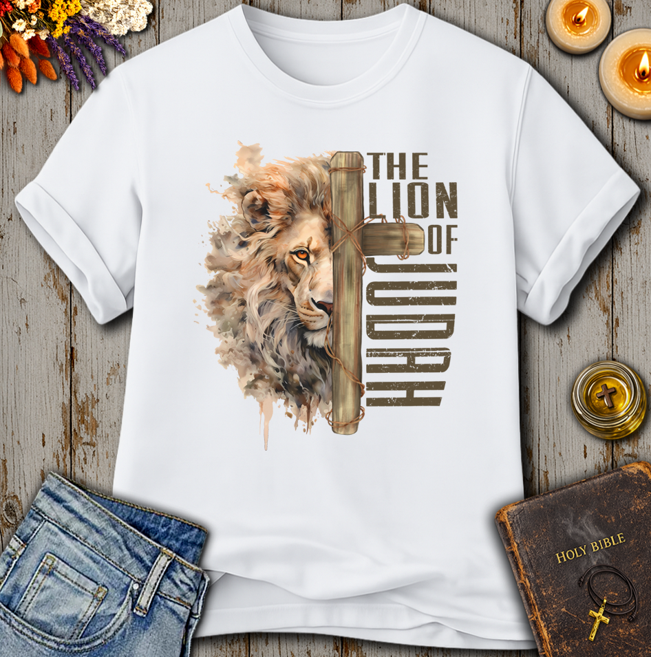Lion Of Judah Cross T-Shirt